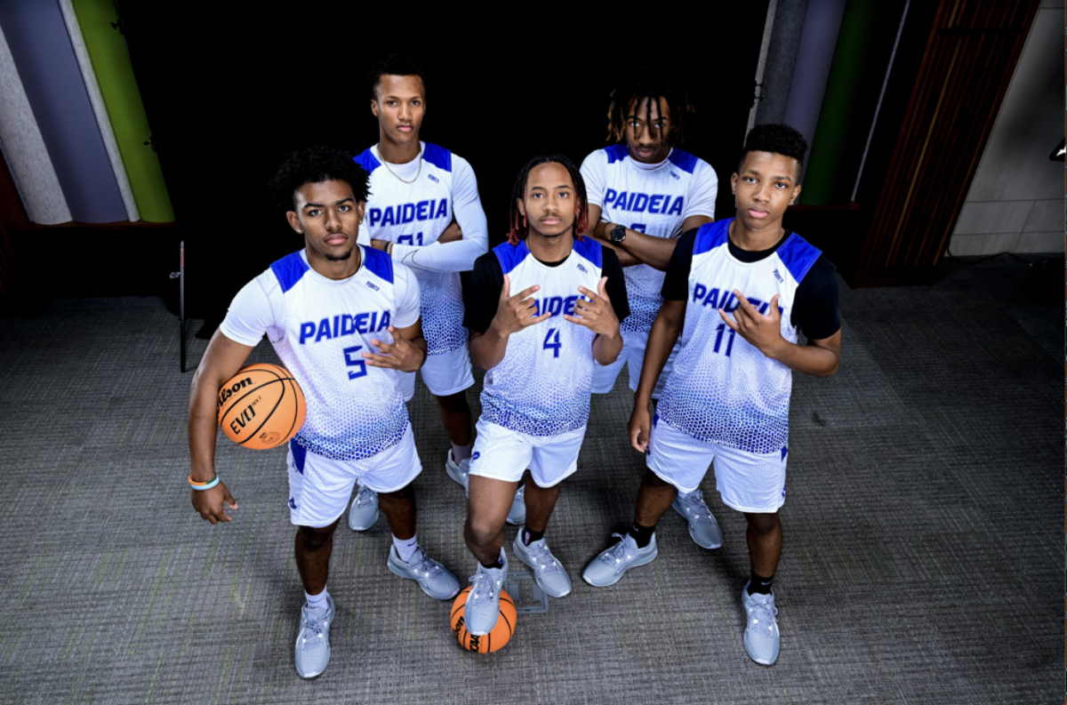 The Pythons’ 2023-24 projected starting lineup features Sharif Kemp ’24,
Tristian Mitchell ’27, CJ Harper ’26, David Smith ’26 and Frank Jackson ’26.