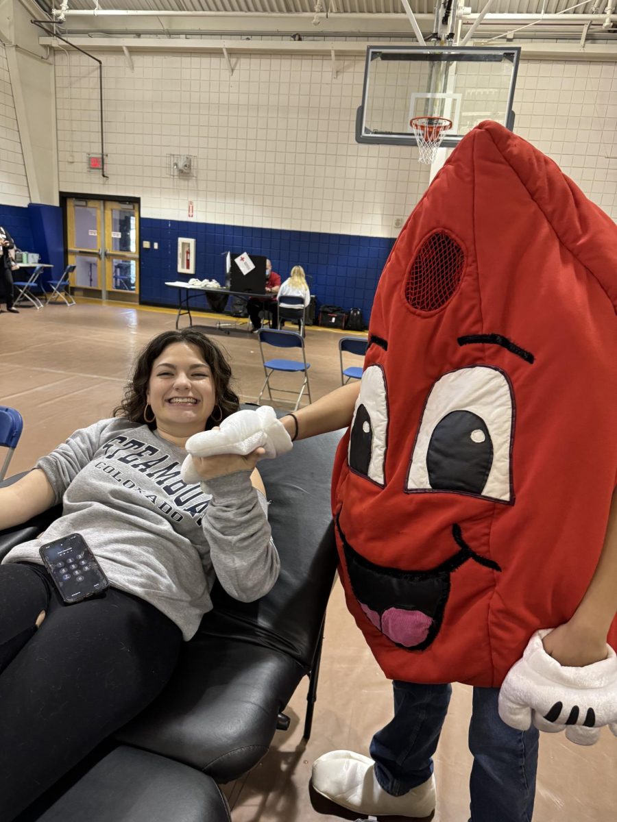 The 2024 Valentines themed blood drive was the second biggest in school history. 