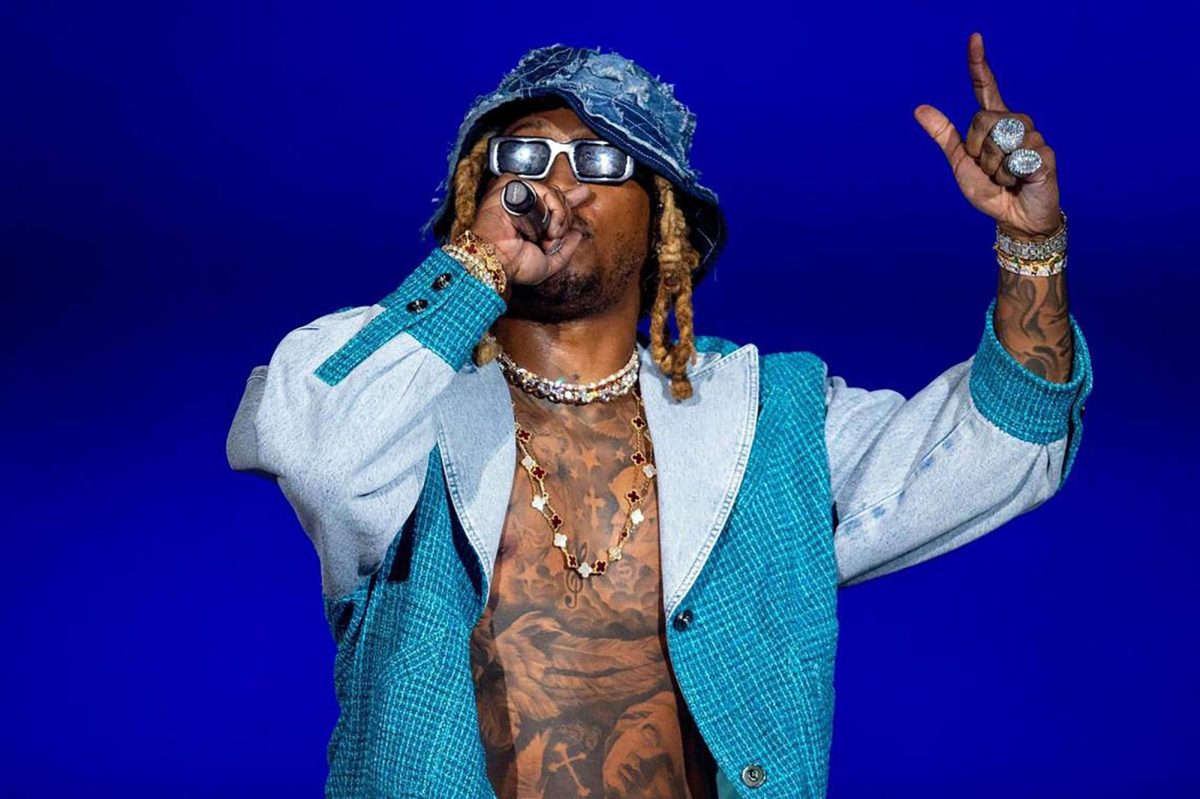 Future performs during the Rolling Loud Miami hip-hop festival at Hard Rock Stadium in Miami Gardens, Florida, on July 23, 2022.
Photo by Daniel A. Varela/Miami Herald