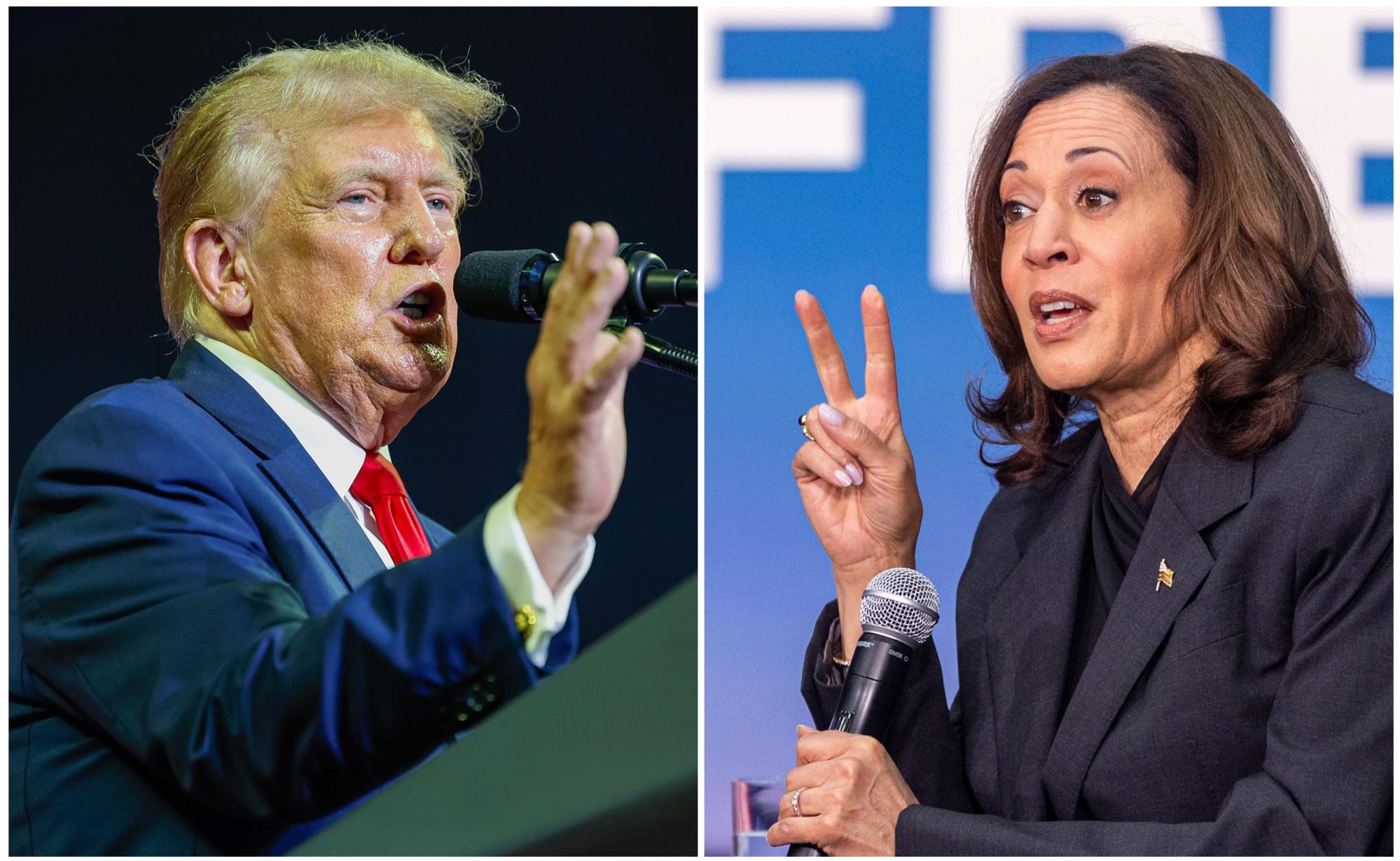 Vice President Kamala Harris and former President Donald Trump face off.
by Yong Kim and Tyger Williams/The Philadelphia Inquirer