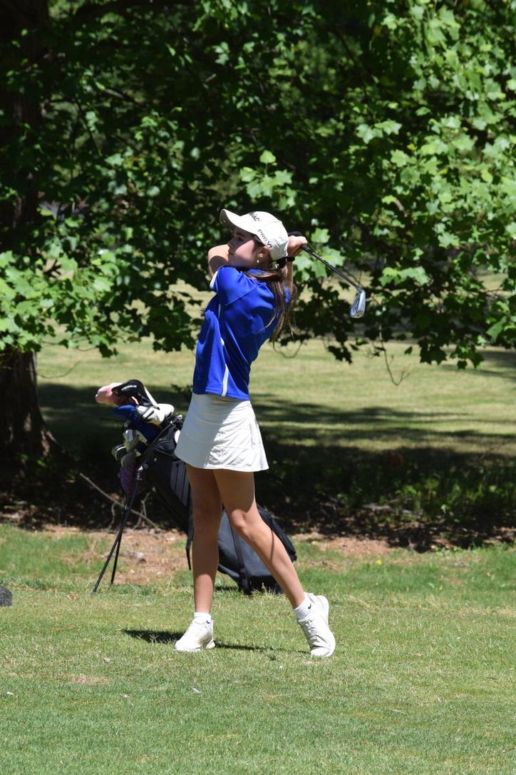 Hall practices golf around six times a week privately or with the Paideia golf team.
Courtesy of Melissa Westbrook