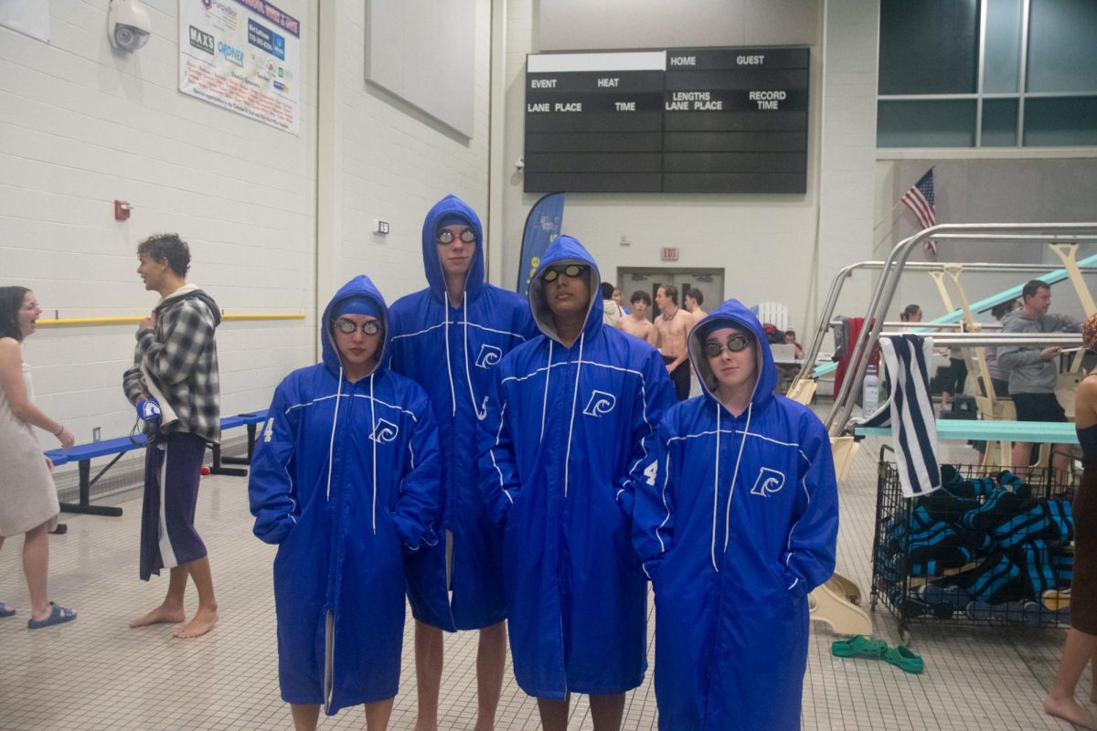 The Swim captains show they have drip in and out of the pool.
Courtesy of Henry Van Ness