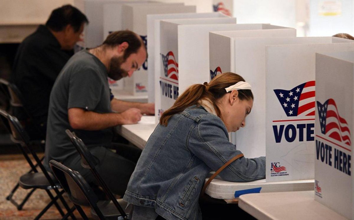 Millions of Americans cast their ballots this Election Day.
Photo by Richard Sugg/The Kansas City Star