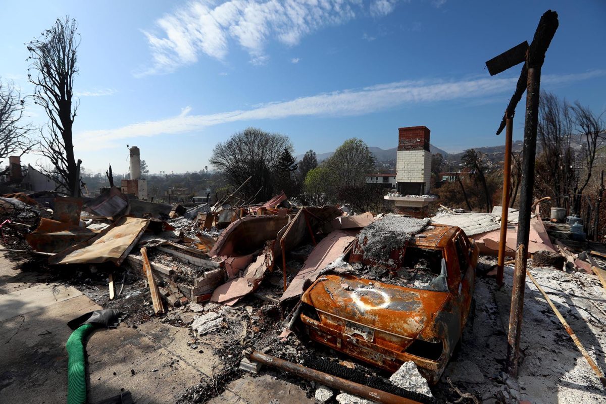 Thousands of LA citizens have been forced to rebuild their homes after the devastating fires.
Photo by Genaro Melino/Los Angeles Times